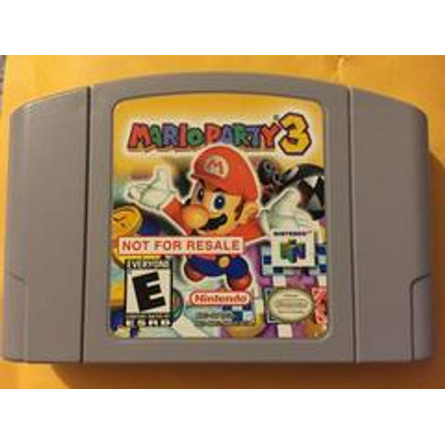 Mario Party 3 [Not for Resale] - Nintendo 64
