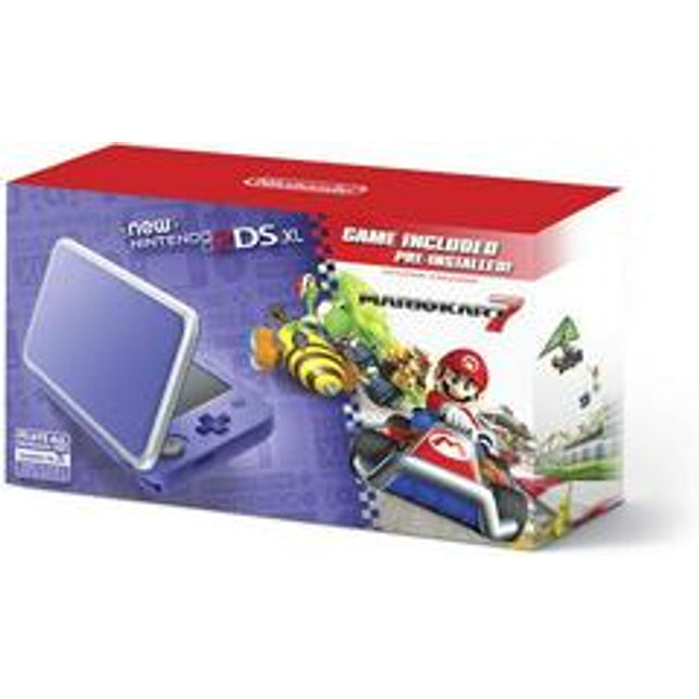 New Nintendo 2DS XL Purple & Silver - Nintendo 3DS