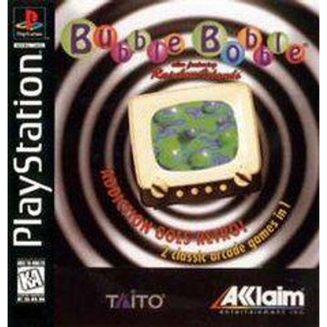 Bubble Bobble Featuring Rainbow Islands - Playstation