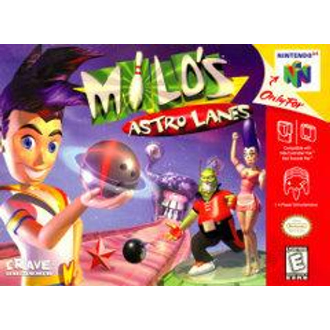 Milo's Astro Lanes - Nintendo 64