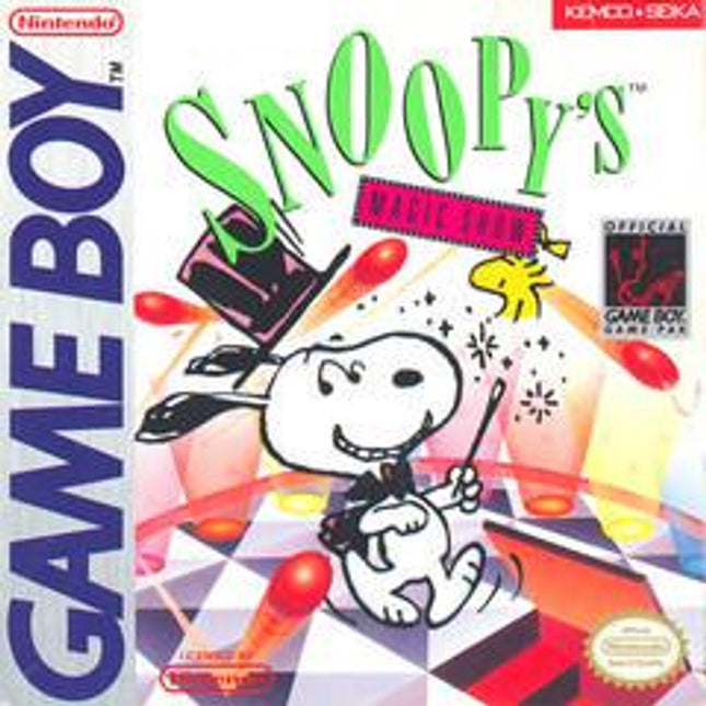 Snoopy's Magic Show - GameBoy