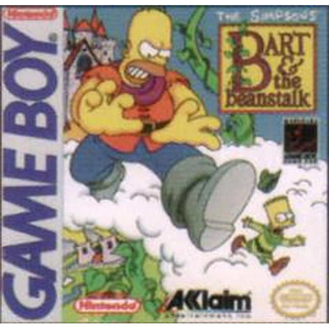 The Simpsons Bart and the Beanstalk - GameBoy