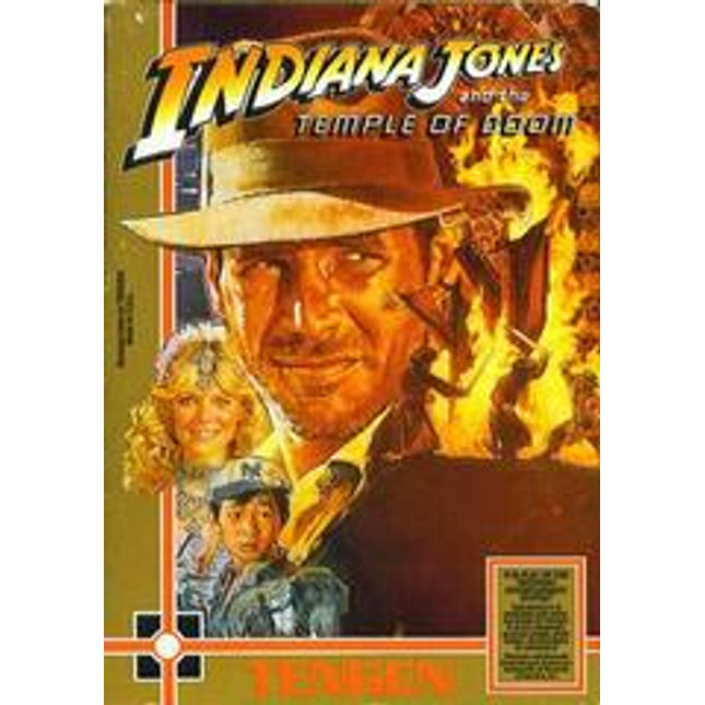 Indiana Jones and the Temple of Doom [Tengen] - NES