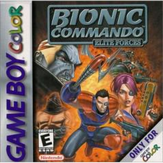 Bionic Commando Elite Forces - GameBoy Color