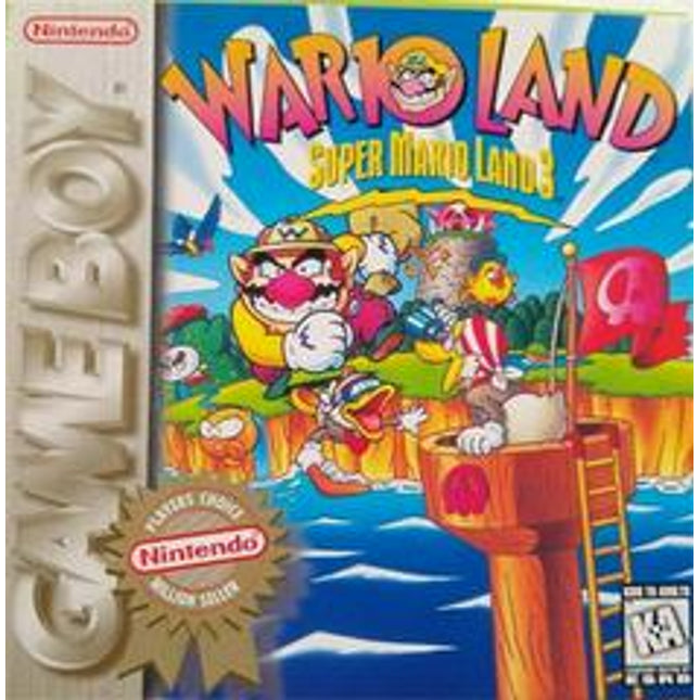 Wario Land Super Mario Land 3 [Player's Choice] - GameBoy