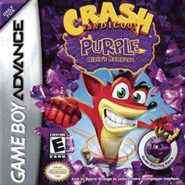 Crash Bandicoot Purple - GameBoy Advance