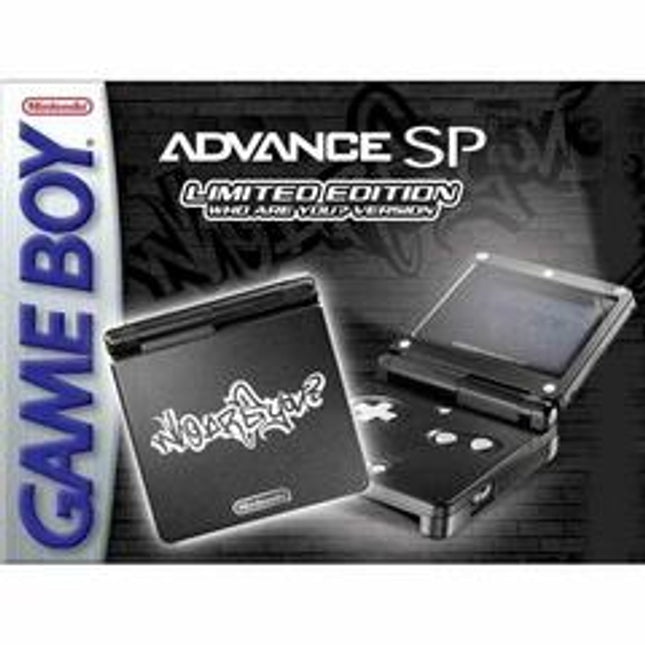 Who Are You? Gameboy Advance SP - GameBoy Advance