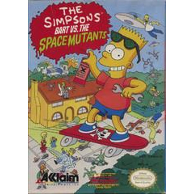 The Simpsons Bart vs the Space Mutants - NES