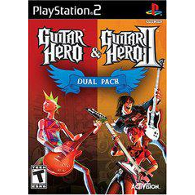 Guitar Hero & Guitar Hero 2 Dual Pack - Playstation 2