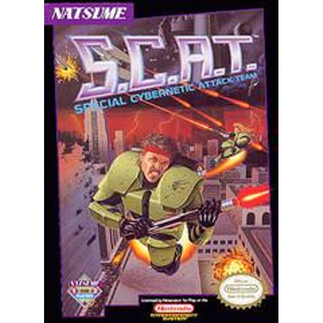SCAT Special Cybernetic Attack Team - NES