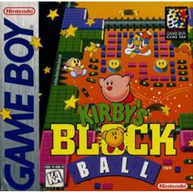 Kirby's Block Ball - GameBoy