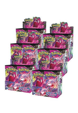 Fusion Strike Booster Box Case - 216 Packs - Sealed - New