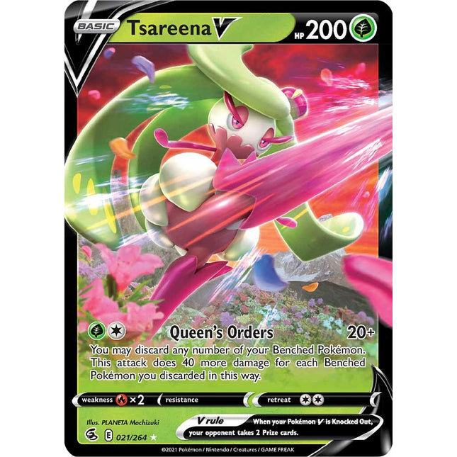 Tsareena V (021/264) [Sword & Shield: Fusion Strike]
