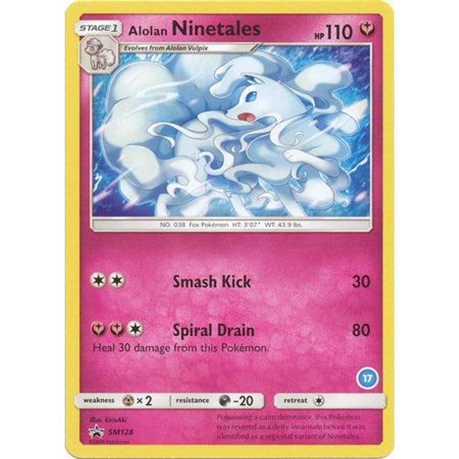 Alolan Ninetales (SM128) (Deck Exclusive #17) [Sun & Moon: Trainer Kit - Alolan Ninetales]