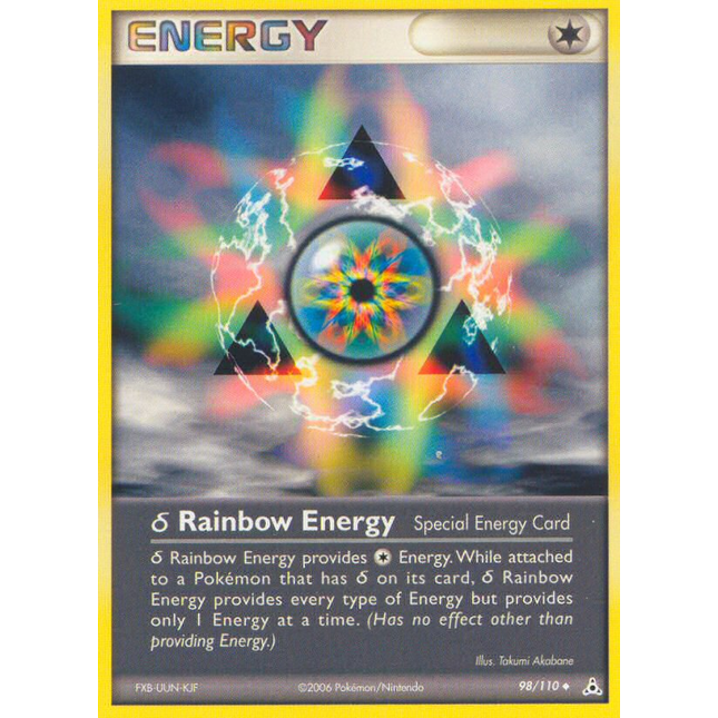 Rainbow Energy (98/110) (Delta Species) [EX: Holon Phantoms]