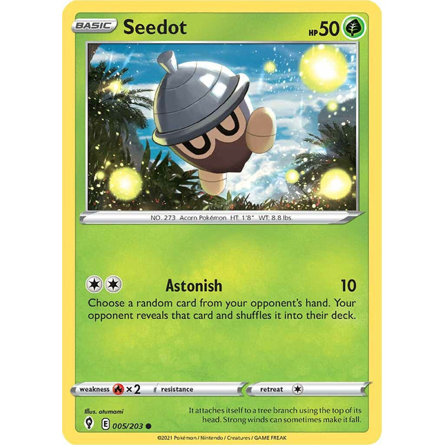 Seedot (005/203) [Sword & Shield: Evolving Skies]