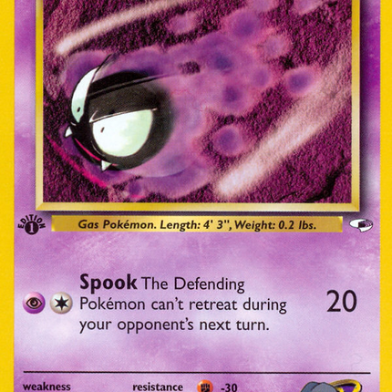 Sabrina's Gastly (93/132) [Gym Heroes 1st Edition]