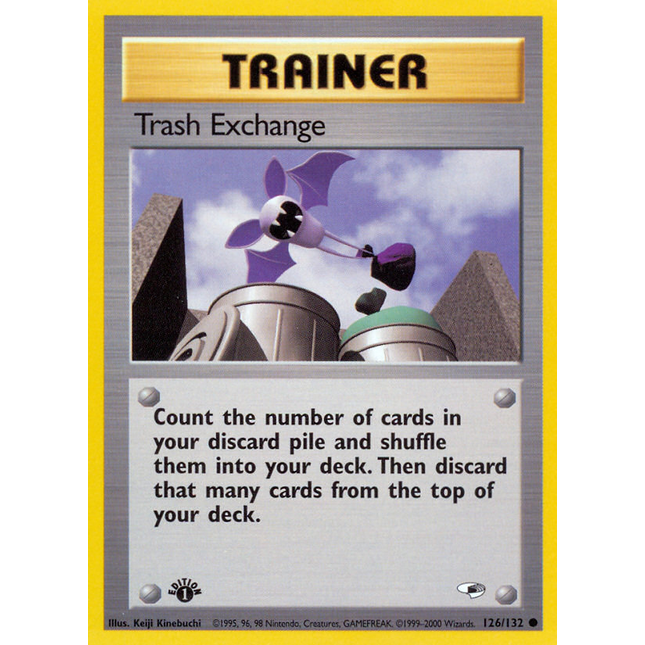 Trash Exchange (126/132) [Gym Heroes 1st Edition]