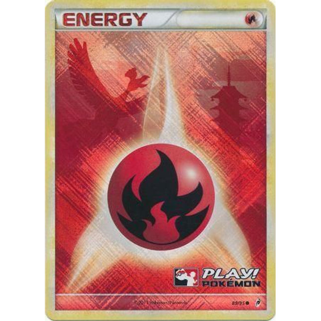 Fire Energy (89/95) (Play Pokemon Promo) [HeartGold & SoulSilver: Call of Legends]