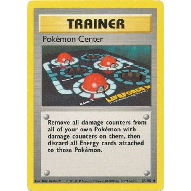 Pokemon Center (85/102) [Base Set Unlimited]