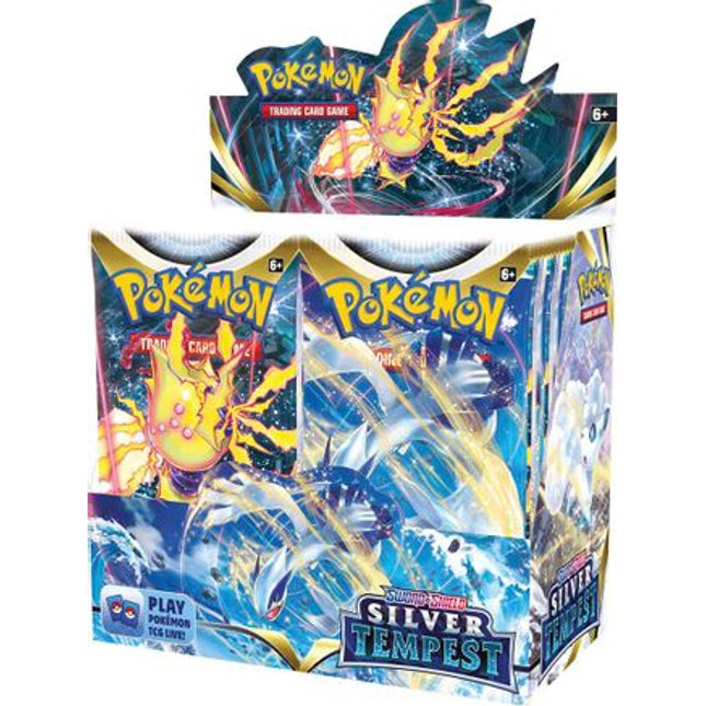Silver Tempest Booster Box - 36 Packs - Sealed - New