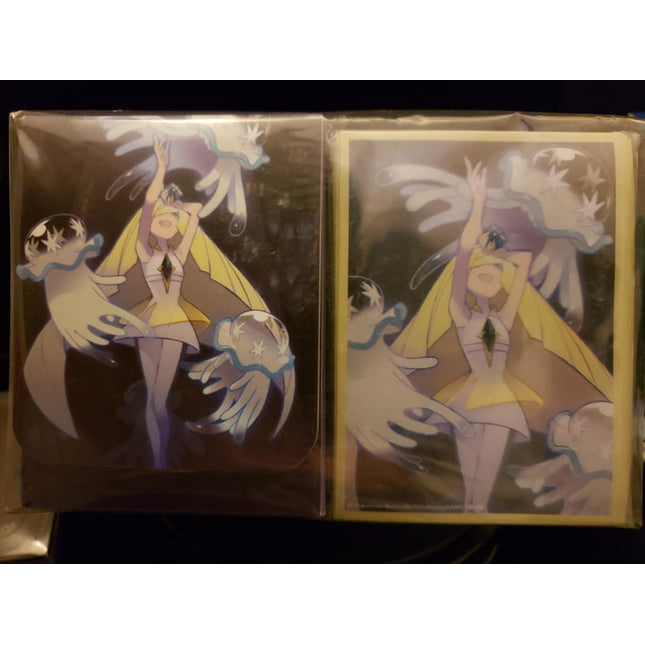Lusamine and Nihilego - Japanese - Sleeves and Deck Box Combo