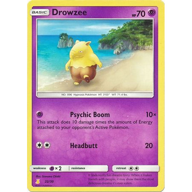 Drowzee (22/30) [Sun & Moon: Trainer Kit - Alolan Raichu]