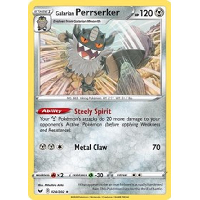 Galarian Perrserker (SWSH Base Set) [Theme Deck Exclusives]