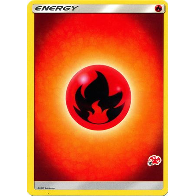 Fire Energy (Charizard Stamp #12) [Battle Academy 2020]