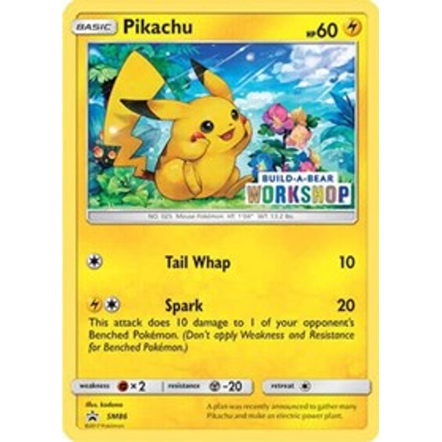 Pikachu - SM86 (Build-A-Bear Workshop Exclusive) [Miscellaneous Cards & Products]