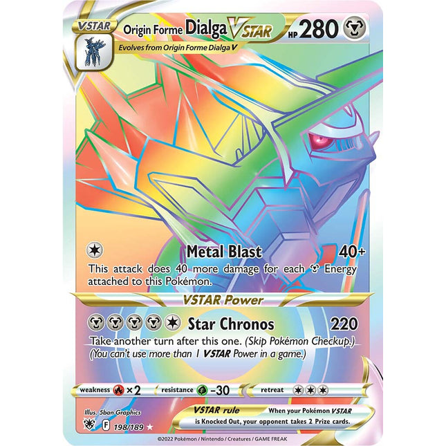 Origin Forme Dialga VSTAR (198/189) [Sword & Shield: Astral Radiance]