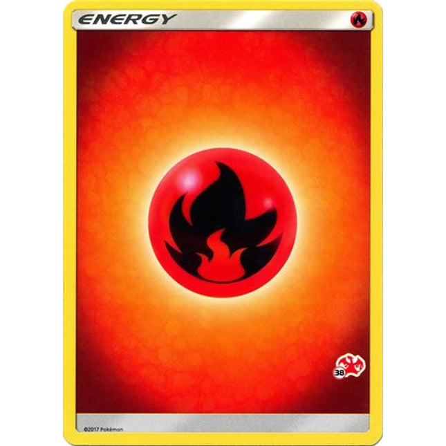 Fire Energy (Charizard Stamp #38) [Battle Academy 2020]