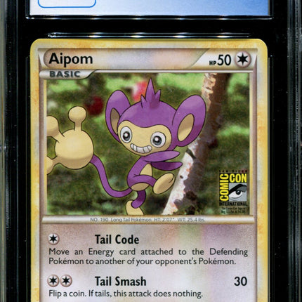 Aipom - 43/95 - CGC 8.5 - Unleashed - Comic Con - Pokemon - 94026