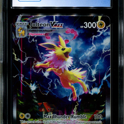 Jolteon VMAX - SWSH184 - CGC 9 - Black Star Promos - Alternate Art - Pokemon - 92342