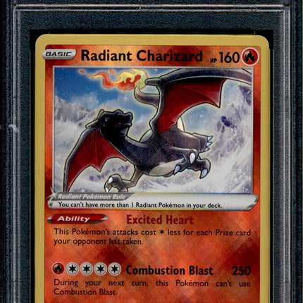 Radiant Charizard - 020/159 - PSA 9 - Holo - Crown Zenith - Pokemon - 68753
