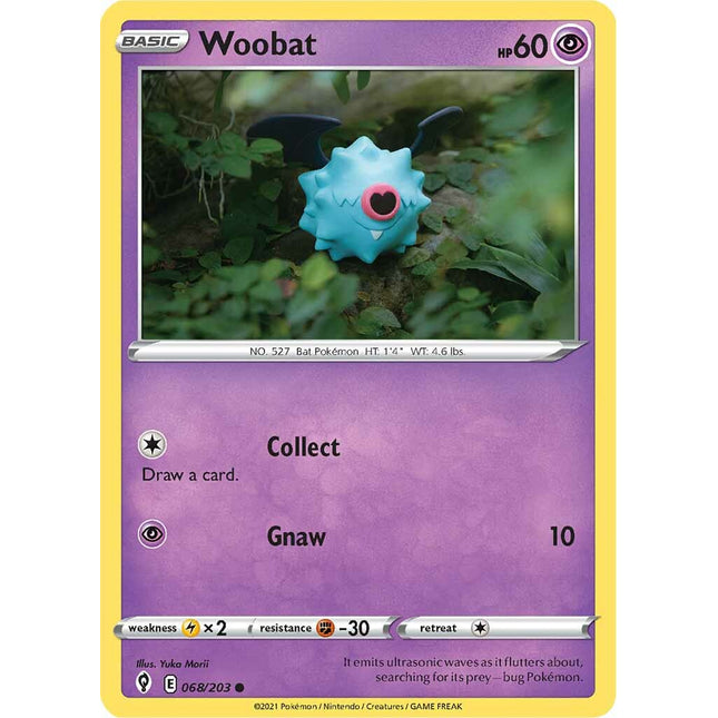 Woobat (068/203) [Sword & Shield: Evolving Skies]