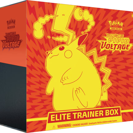 Pikachu Vmax - Pokemon - Vivid Voltage Elite Trainer Box - Sealed - New