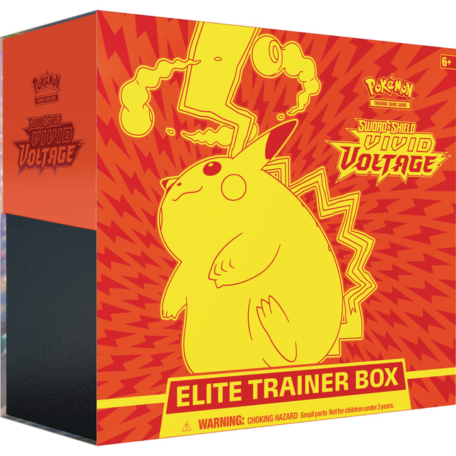 Pikachu Vmax - Pokemon - Vivid Voltage Elite Trainer Box - Sealed - New