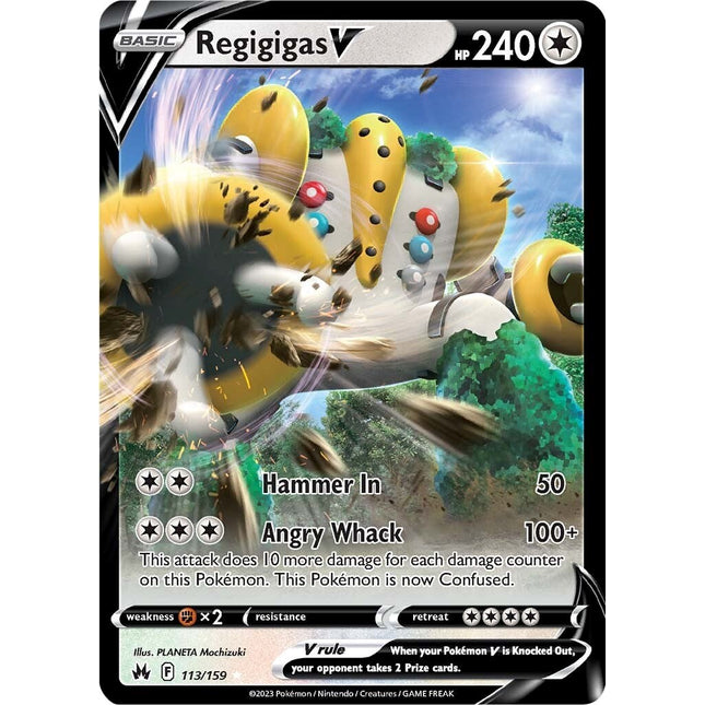 Regigigas V (113/159) [Sword & Shield: Crown Zenith]