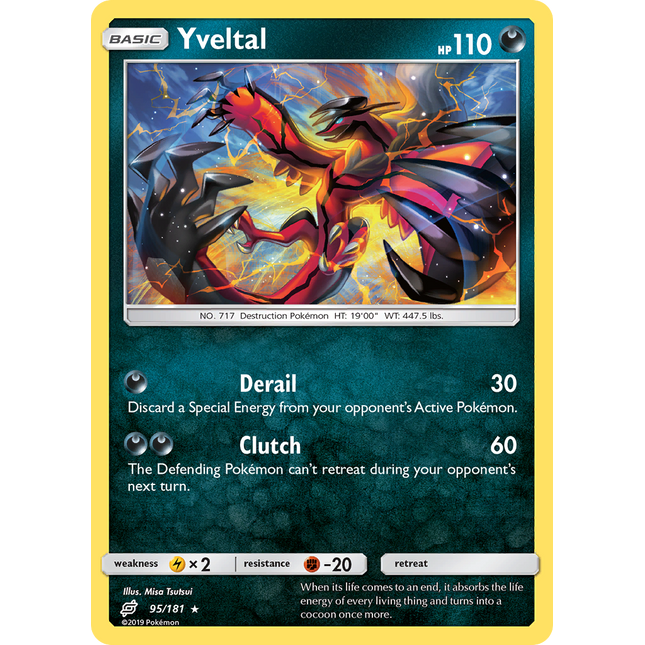 Yveltal (95/181) [Sun & Moon: Team Up]