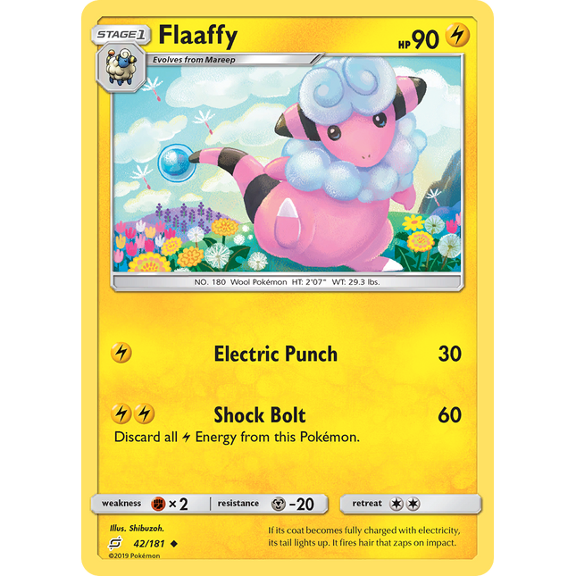Flaaffy (42/181) [Sun & Moon: Team Up]