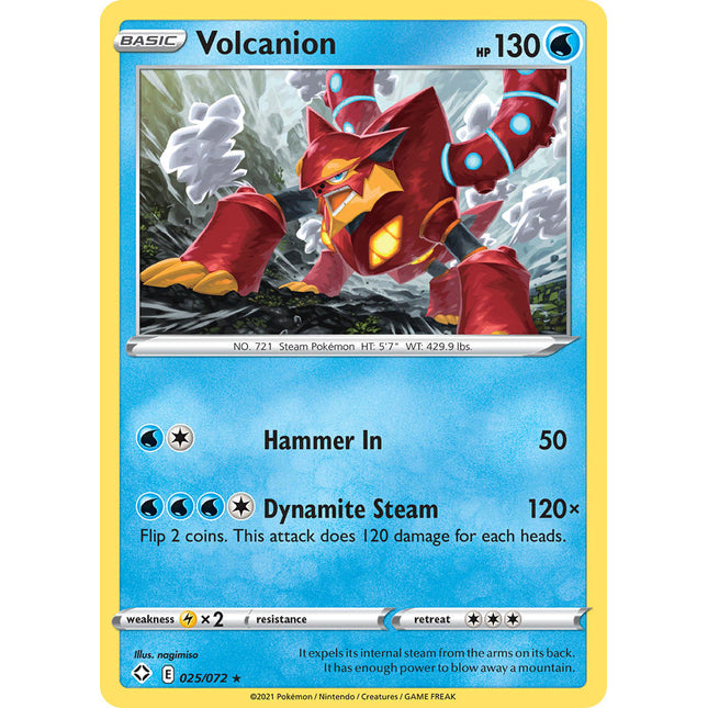 Volcanion (025/072) [Sword & Shield: Shining Fates]