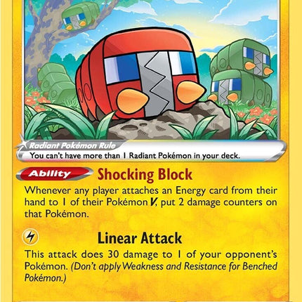 Radiant Charjabug (051/159) [Sword & Shield: Crown Zenith]