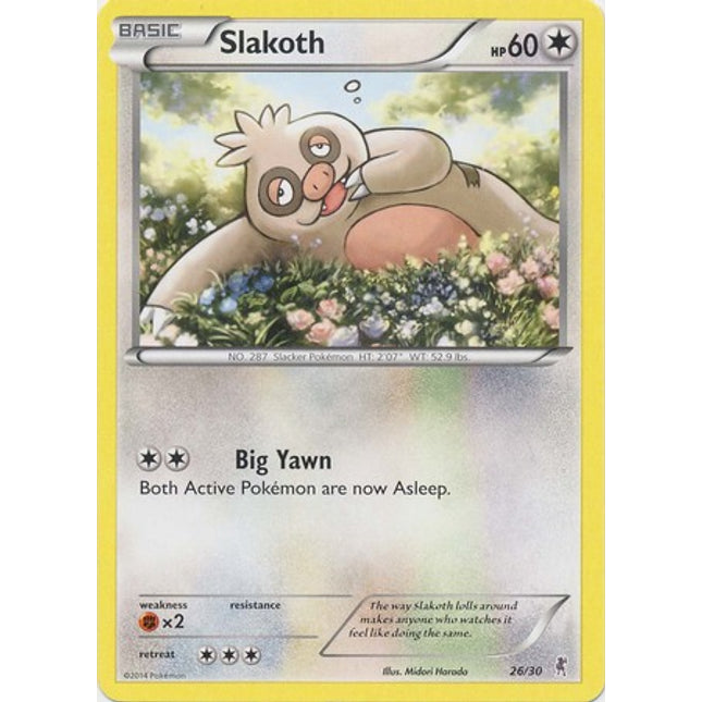 Slakoth (26/30) [XY: Trainer Kit 1 - Bisharp]