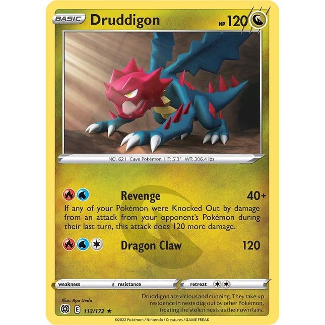 Druddigon (113/172) [Sword & Shield: Brilliant Stars]
