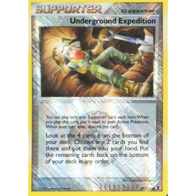 Underground Expedition (97/111) (League Promo) [Platinum: Rising Rivals]