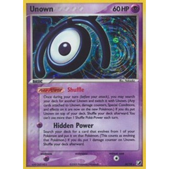 Unown (M) (M/28) [EX: Unseen Forces]