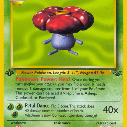 Vileplume (31/64) [Jungle 1st Edition]