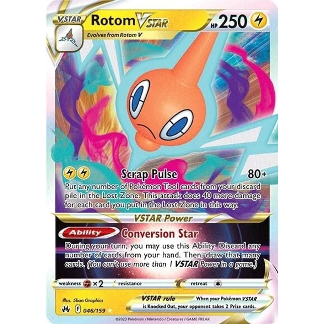 Rotom VSTAR (046/159) [Sword & Shield: Crown Zenith]