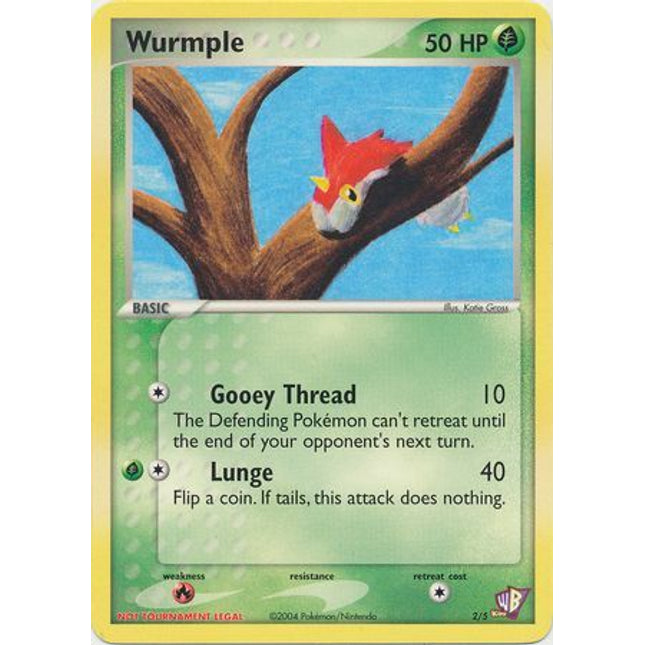 Wurmple (2/5) [Kids WB Promos]